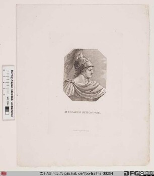 Bildnis Alexander der Große