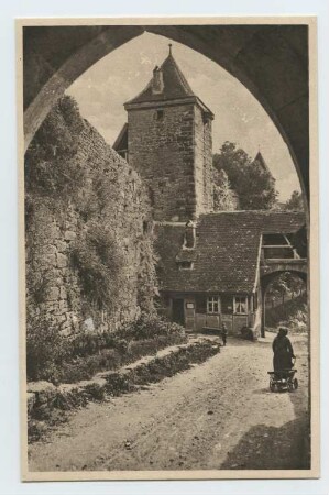 Kobolzeller Tor, Rothenburg/Tauber: Ansicht