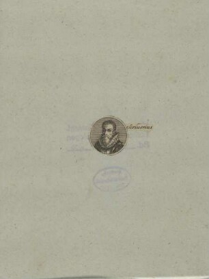Bildnis des Petrus Scriverius