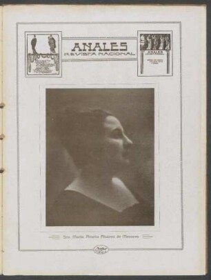 [Fotografía de] Sra. María Amelia Alvarez de Mezzera