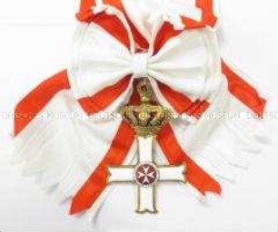Verdienstorden Pro Merito Melitensi, Großkreuz mit Schärpe und Etui
