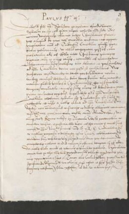 Brief an Erzbischof Albrecht von Mainz, Bonn 10.7.1543, lat. (Abschrift)