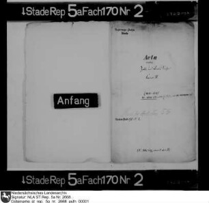 Memoriale, Gesuche und Regierungsverfügungen in Zoll- und Akzisesachen Vol. II