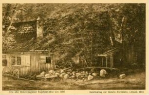 Die alte Rohlfshagener Kupfermühle um 1880