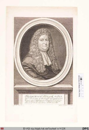 Bildnis Friedrich Molanus (eig. van der Muelen)