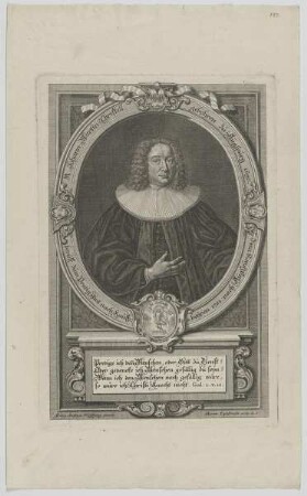 Bildnis des Johann Martin Christell