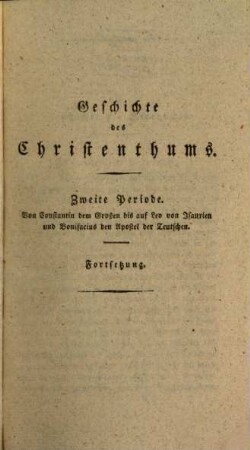 Handbuch der christlichen Kirchengeschichte. 3
