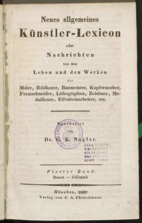 Bd. 4: Dumet - Gallimard