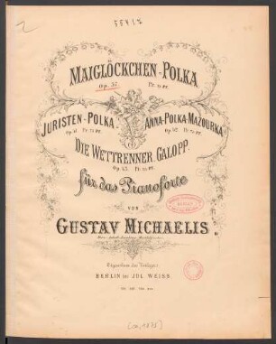 Maiglöckchen-Polka : Op. 37