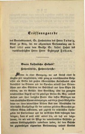 Mittheilungen des Historischen Vereines für Steiermark. 4, 4. 1853