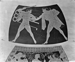 Amphora: Raub des Dreifuß