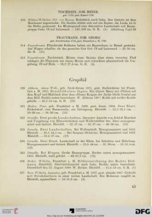 Graphik (Nr. 320-420)