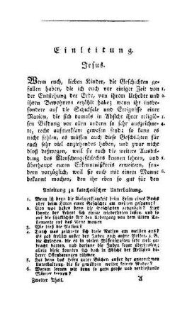 Einleitung, Jesus