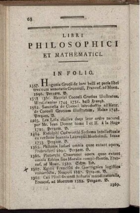 Libri philosophici et mathematici.