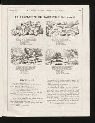 La complainte de Saint Roch (Air connu)