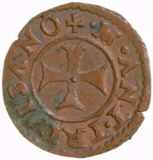 Münze, 2 Denari, 1553 - 1554