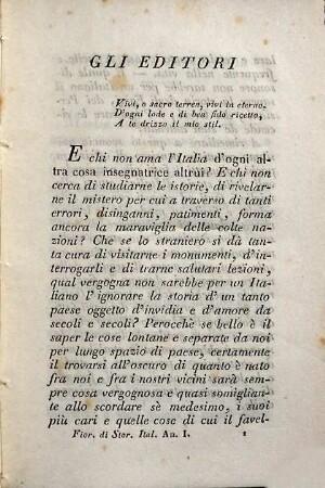 Fiori d'istorie italiane, 1. 1840