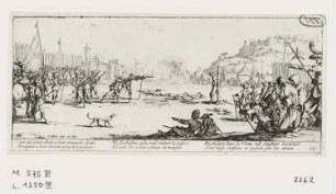 Erschießung, Blatt 12 der Folge "Les misères et les malheurs de la guerre"