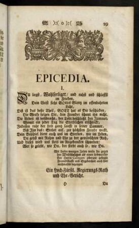 29-57, Epicedia.