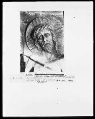 Oberkörper des toten Christus