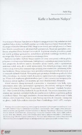 Seria nowa: Kafle z herbem Nałęcz
