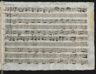 Raggio amico di speranza lusingana; S, orch