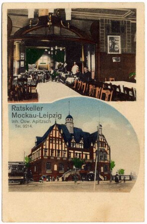 Ratskeller Mockau-Leipzig : Inh. Osw. Apitzsch