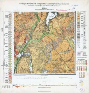 [2330] Moelln, Geologische Karte von Preußen und benachbarten Bundesstaaten