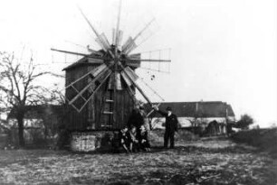 Wermsdorf-Lampersdorf. Paltrockmühle, Ansicht, Repro