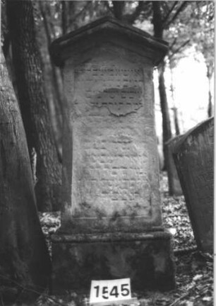 Grabstein 1545