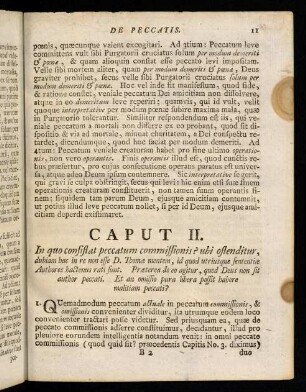 11-29, Caput II