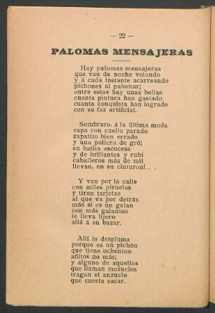Palomas mensajeras