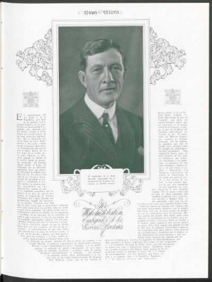 Sir Malcolm Robertson, embajador de la Gran Bretaña