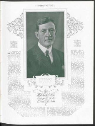 Sir Malcolm Robertson, embajador de la Gran Bretaña