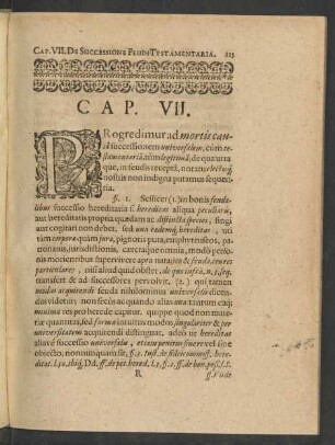 Cap. VII.