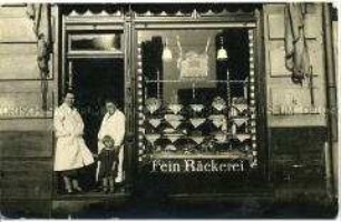 Ansicht einer Bäckerei