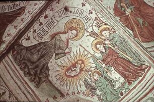 Die heilige Veronika, Verkündigung und Geburt Christi sowie verschiedene Propheten