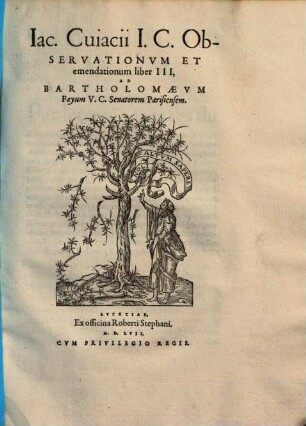 Observationum et emendationum liber ..., 3