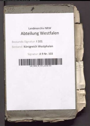 Verkauf verschiedener Nutzungsgegenstände des aufgehobenen Busdorfstifts