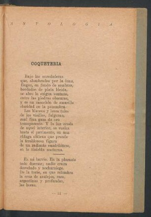 Coquetería