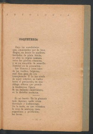 Coquetería