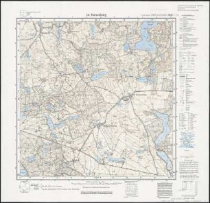 Meßtischblatt 2066 : Gr. Karzenburg, 1936 : Gr. Karzenburg. - Aufgen. 1933. - 1:25000. - [Berlin]: Reichsamt für Landesaufnahme, 1936. - 1 Kt.