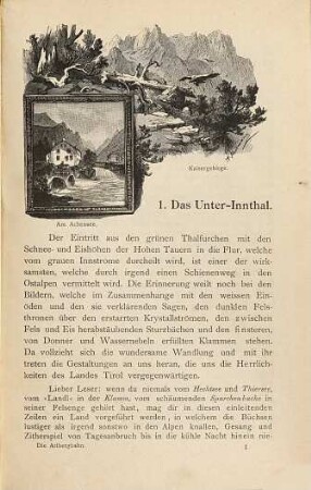 Unterwegs : Schilderungen und Naturansichten von den beliebtesten Reisewegen, 3. Die Arlbergbahn