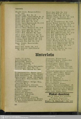 Unterlosa