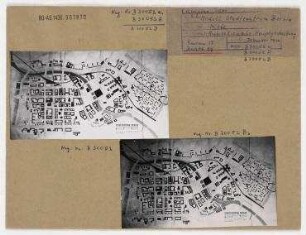 Weiterentwicklung der Zentrumsplanung: Lageplan "Stadtzentrum Berlin". Architektonische Hauptgestaltung. Berlin, Mitte, Stadtzentrum