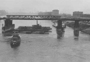 Behelfsbrücke Mannheim/Rhein