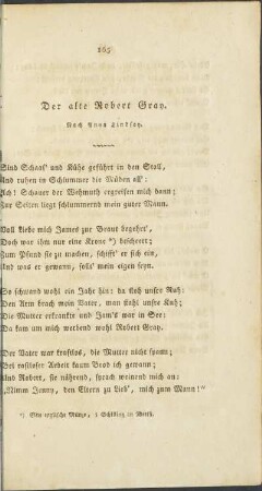 Der alte Robert Gray