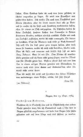 4 Rogau, den 13. Sept. 1784