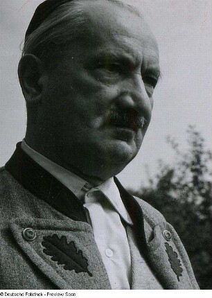 Portraitserie Martin Heidegger