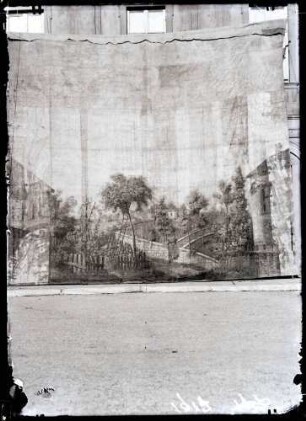 Schloßtheater; Kulisse, Garten